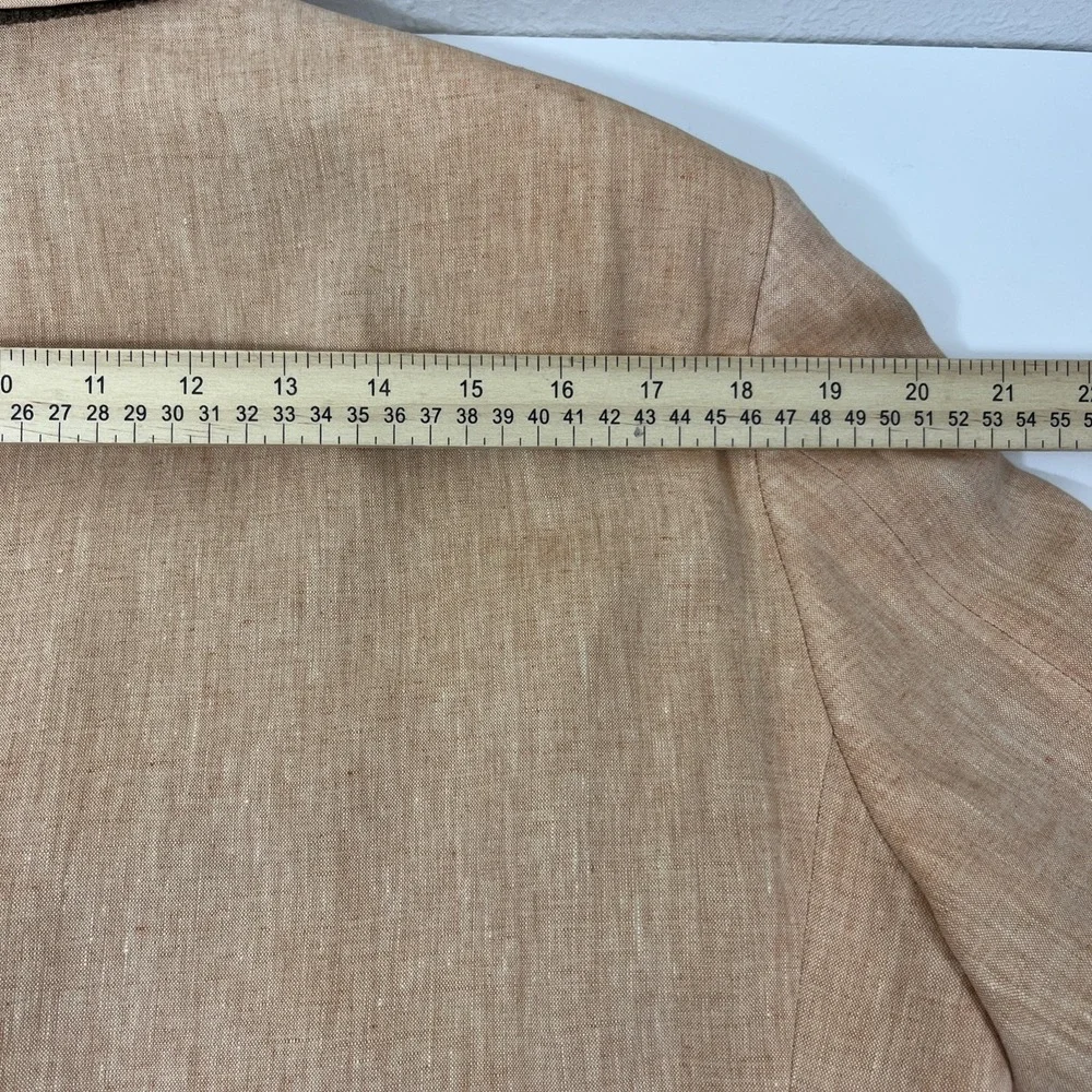John W. Nordstrom 100% Linen Blazer Men's 40R Ormezzano Premium Business Casual